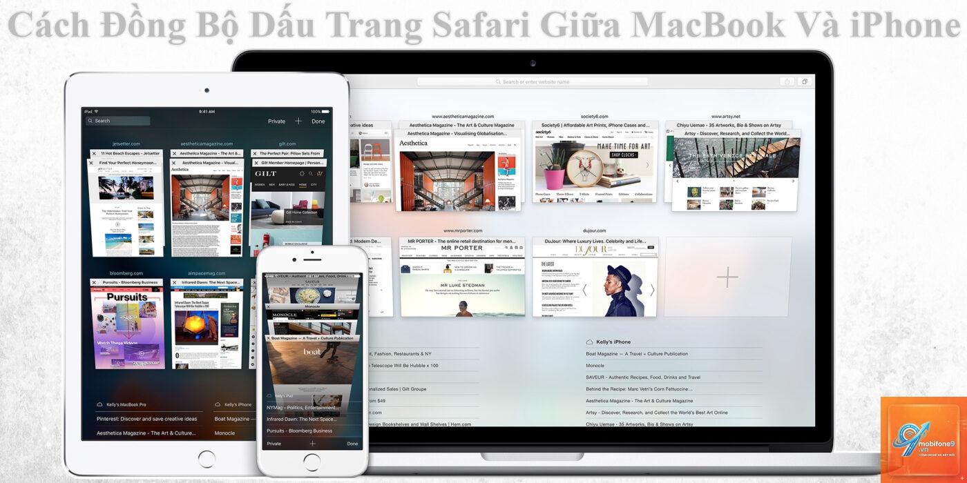 cách đồng bộ safari iphone và macbook - Hình 4