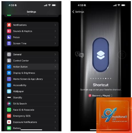 cách dùng action button chạy shortcut - Hình 5