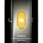 cách dùng action button mở camera