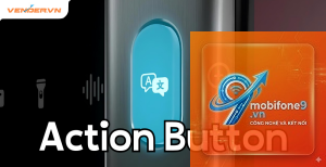 cách dùng action button mở ghi âm