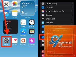 cách dùng action button mở ứng dụng