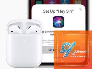 cách dùng airpods để điều khiển siri