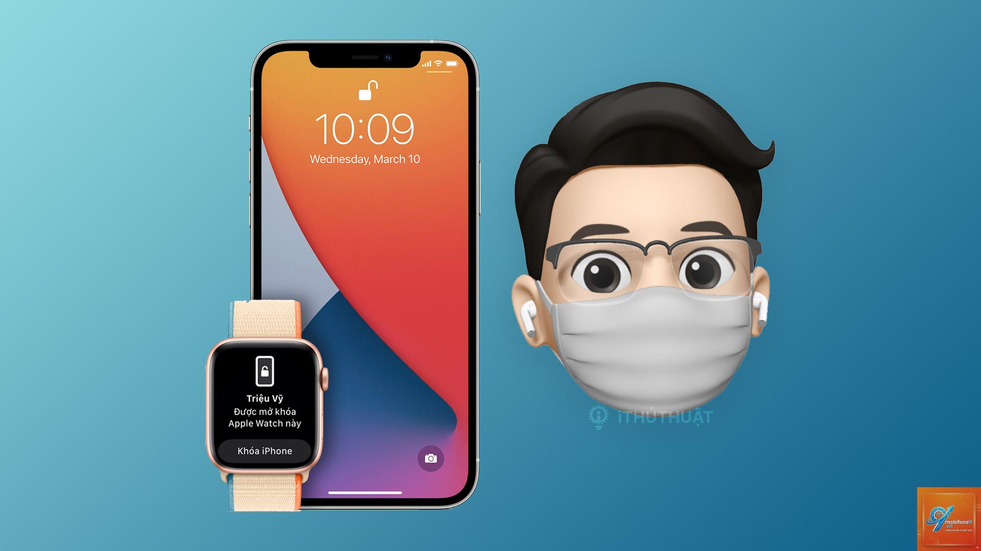 cách dùng apple watch khi đeo khẩu trang - Hình 3
