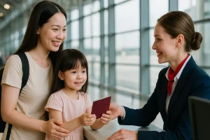 cách dùng check in cho trẻ em