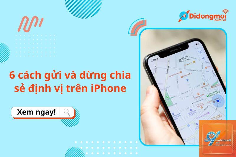 cách dừng chia sẻ vị trí iphone - Hình 4