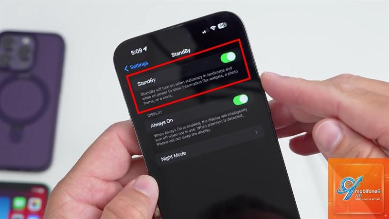 cách dùng standby mode xem thời tiết - Hình 3