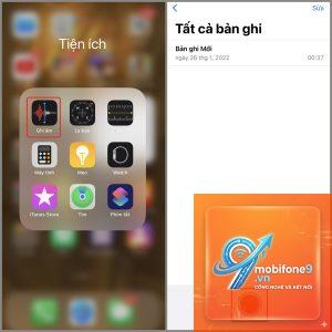 cách ghi âm trên iphone