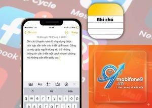 cách ghim ghi chú iphone