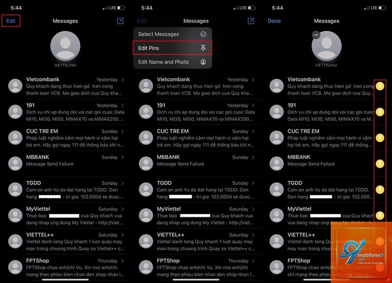 cách ghim tin nhắn iphone - Hình 1