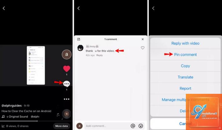 cách ghim video tiktok trên iphone - Hình 2