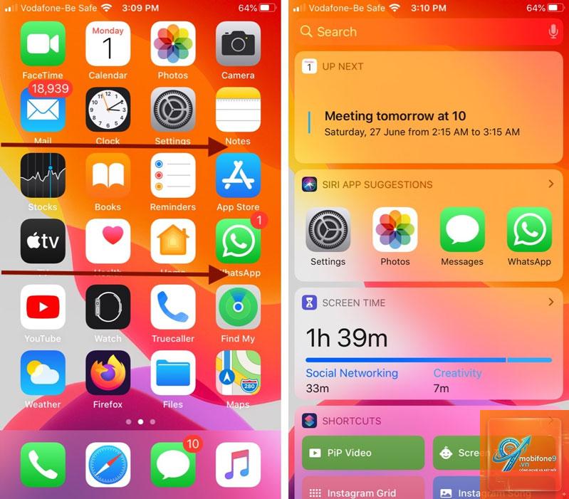 cách ghim widget iphone - Hình 2