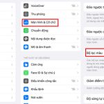 cách giảm ánh sáng xanh iphone