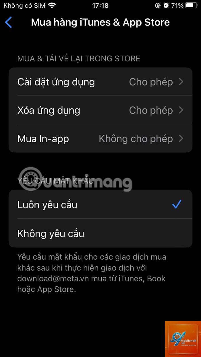 cách giới hạn mua hàng trong ứng dụng iphone - Hình 5