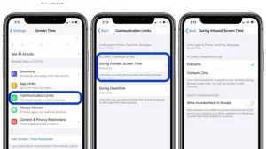cách giới hạn nhắn tin trẻ em iphone