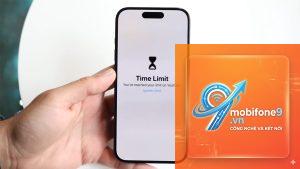 cách giới hạn thời gian học tập iphone
