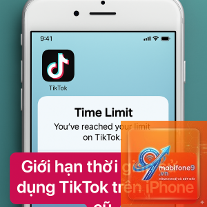 cách giới hạn tiktok trên iphone