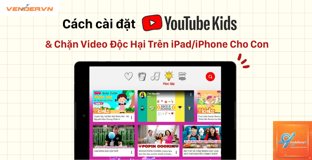 cách giới hạn youtube trẻ em iphone - Hình 3