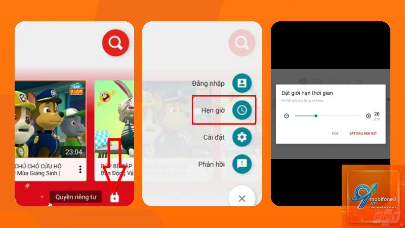 cách giới hạn youtube trẻ em iphone - Hình 5