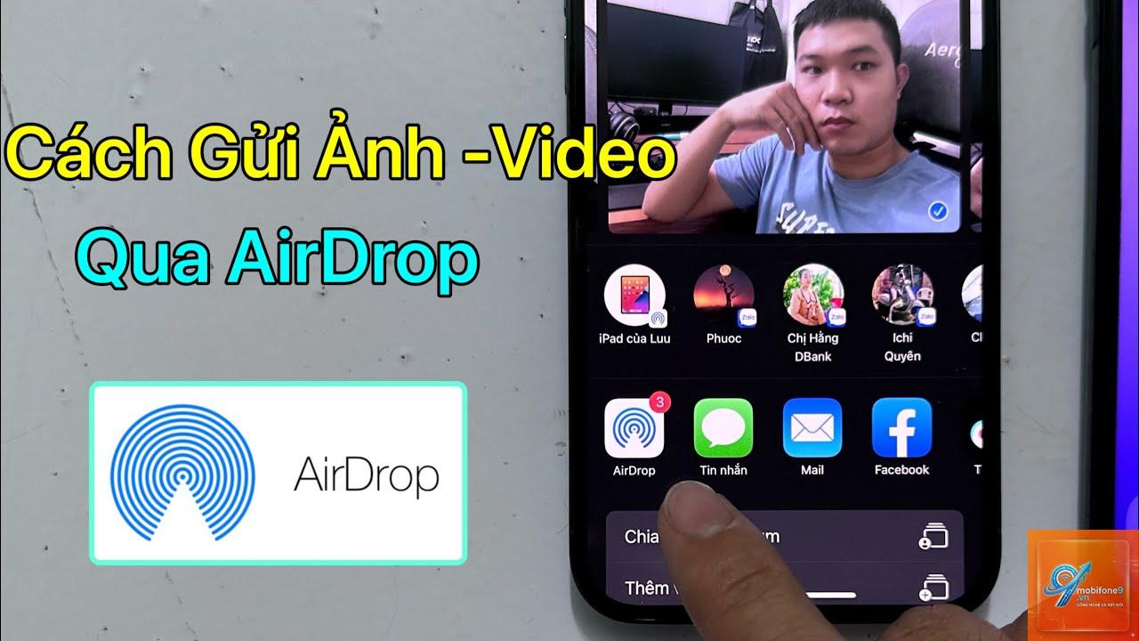 cách gửi ảnh bằng airdrop - Hình 3
