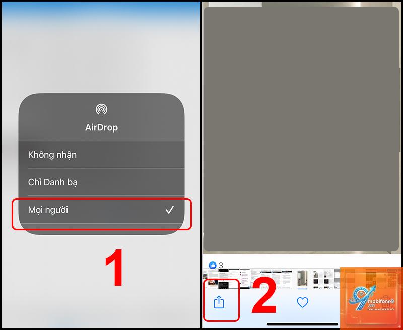 cách gửi ảnh bằng airdrop - Hình 4