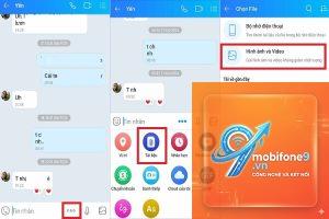 cách gửi file trên zalo iphone