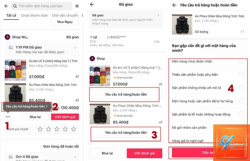 cách hoàn tiền tiktok shop - Hình 4