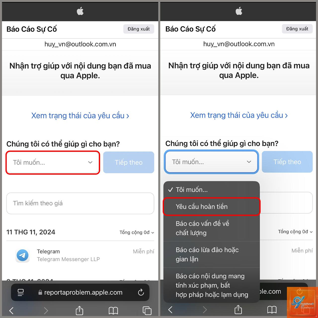 cách hoàn tiền ứng dụng app store - Hình 1