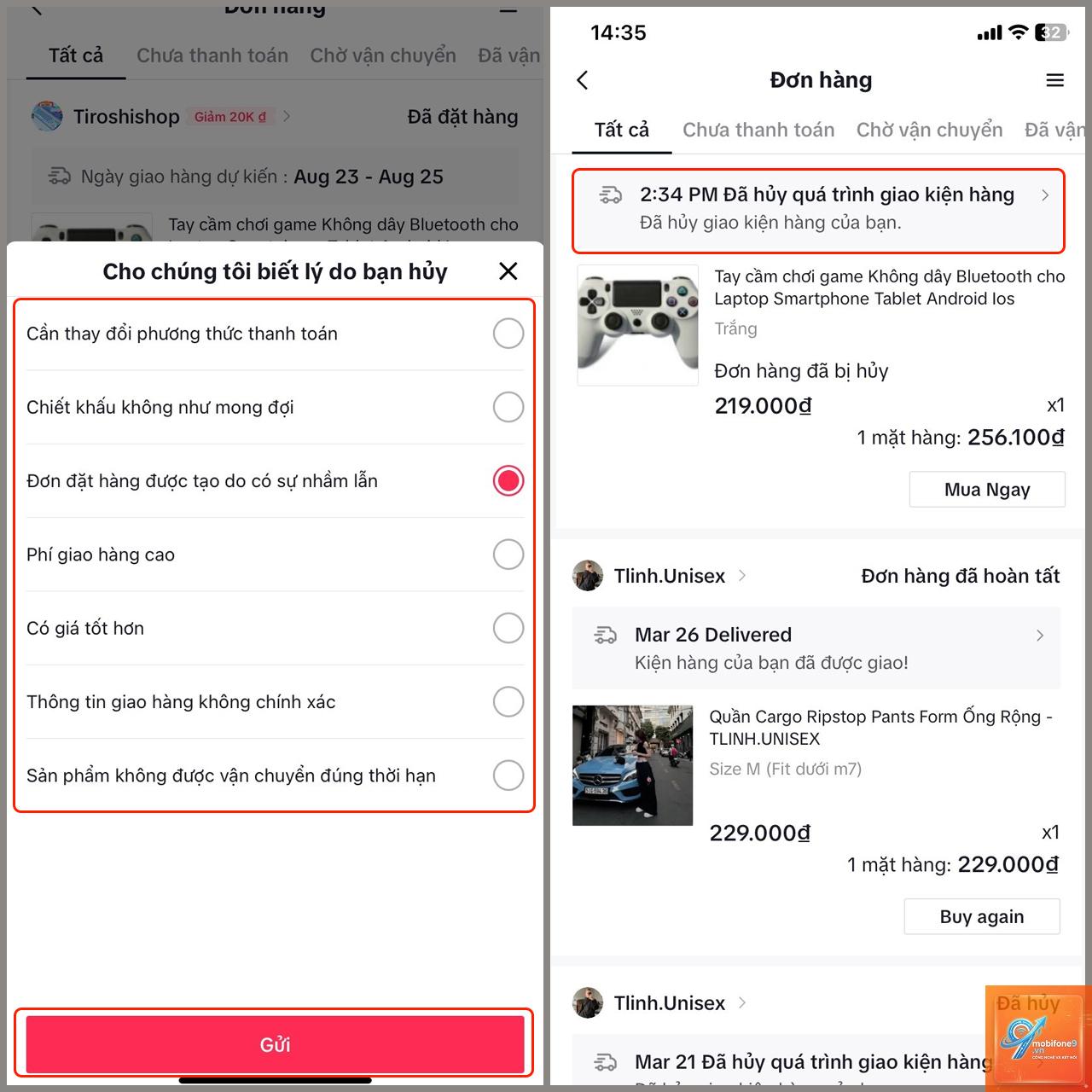 cách hủy đơn tiktok shop - Hình 2
