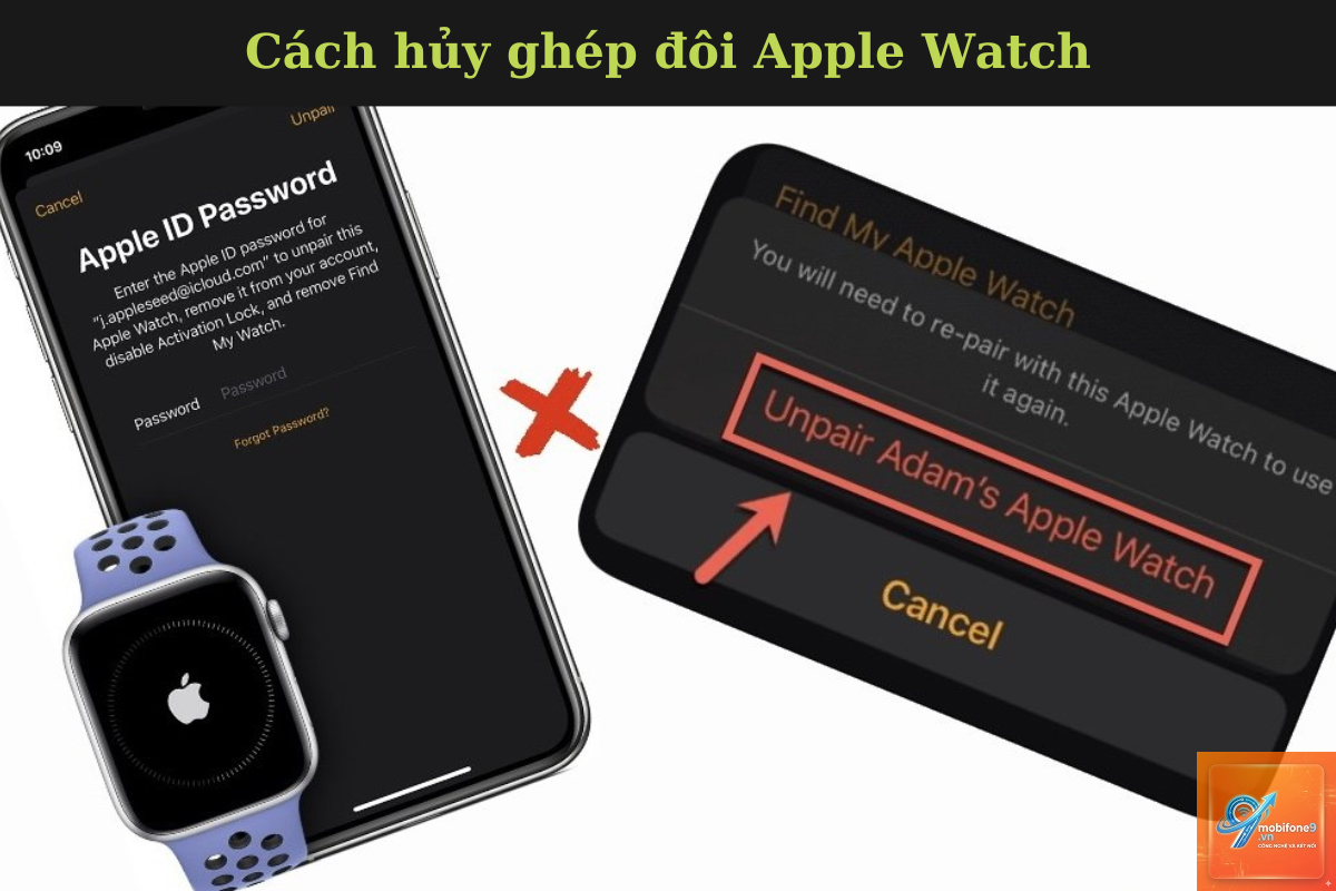 cách hủy ghép đôi apple watch - Hình 5