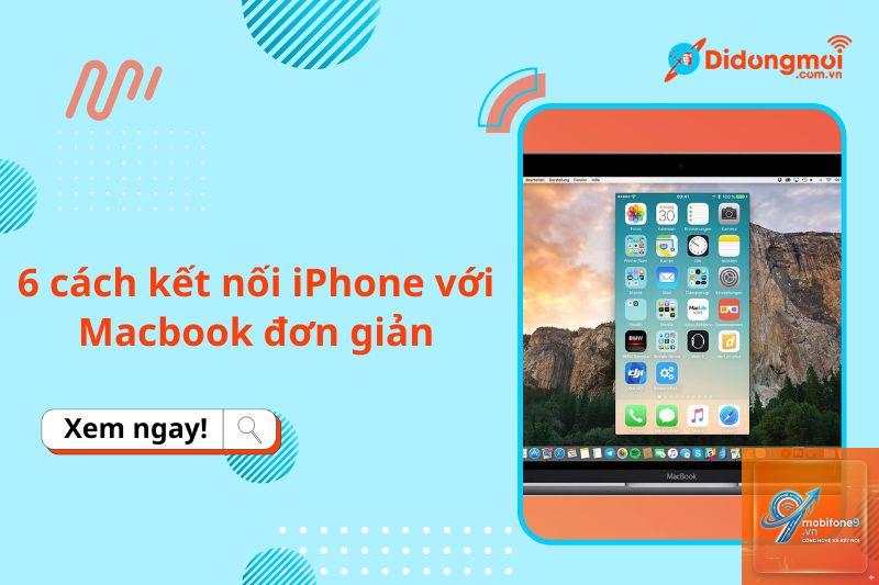 cách kết nối iphone với imac - Hình 5