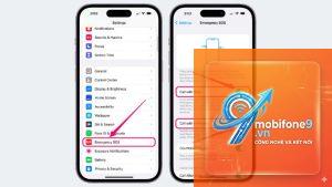 cách kết nối vệ tinh iphone