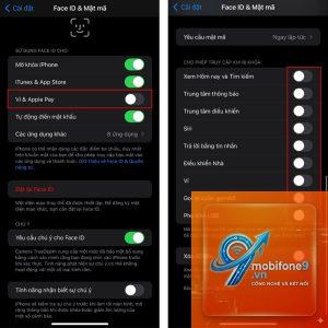 cách khóa apple wallet