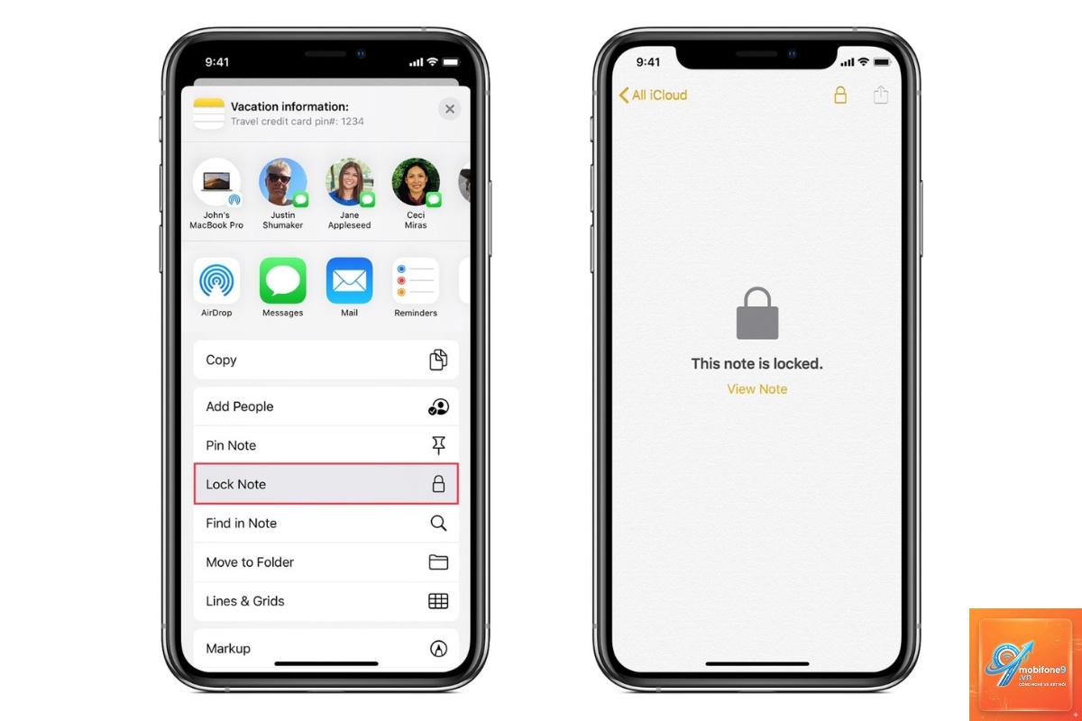 cách khóa ghi chú trên iPhone - Hình 2