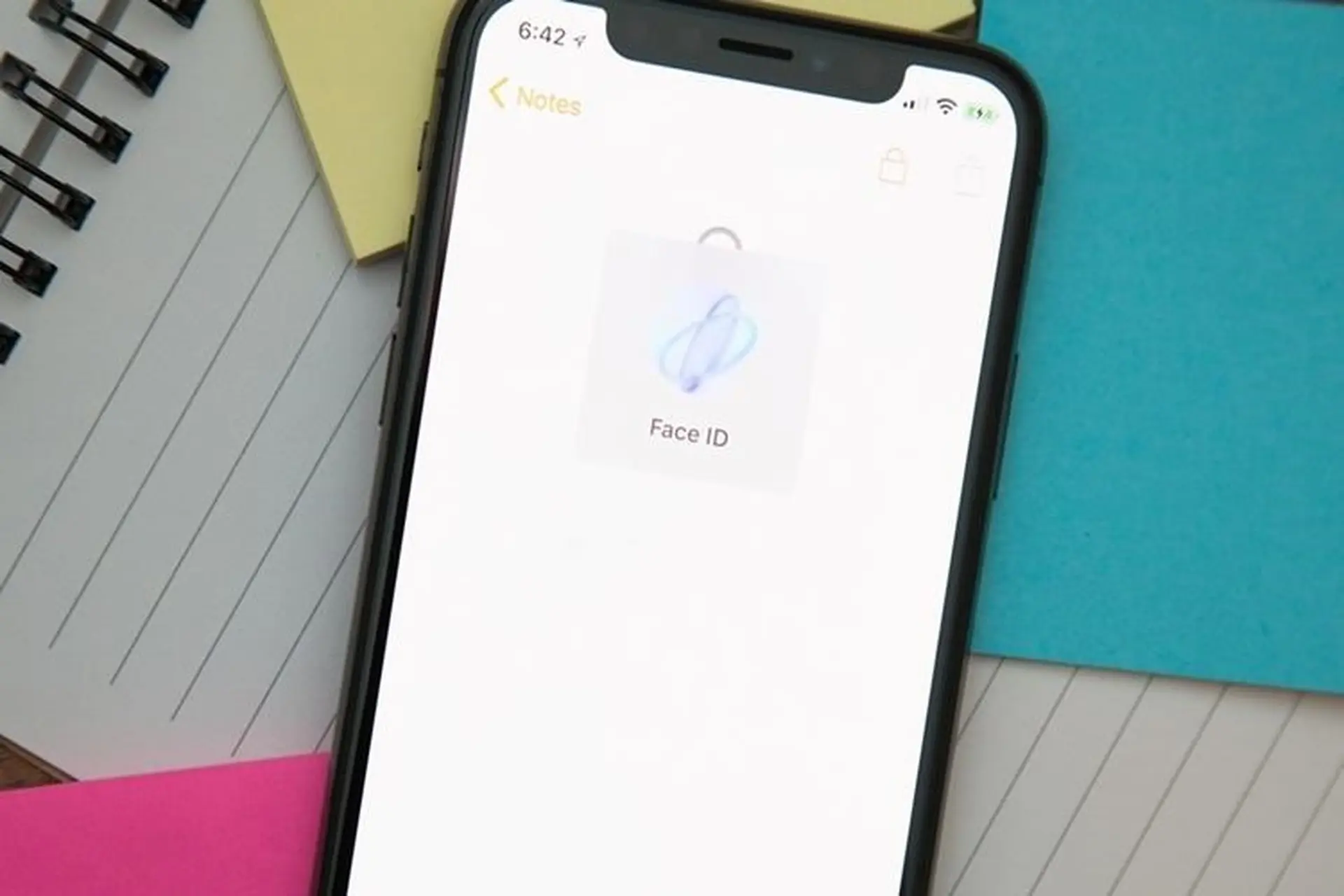 cách khóa journal bằng face id - Hình 3