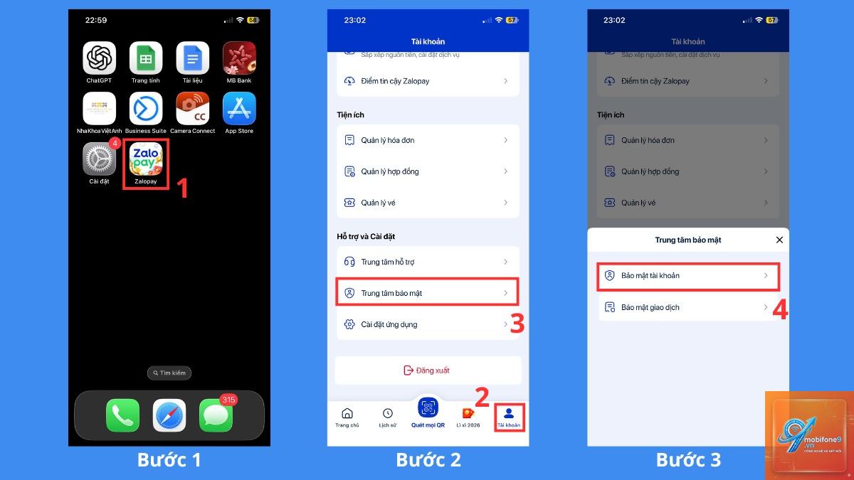 cách khóa tài khoản zalopay - Hình 4