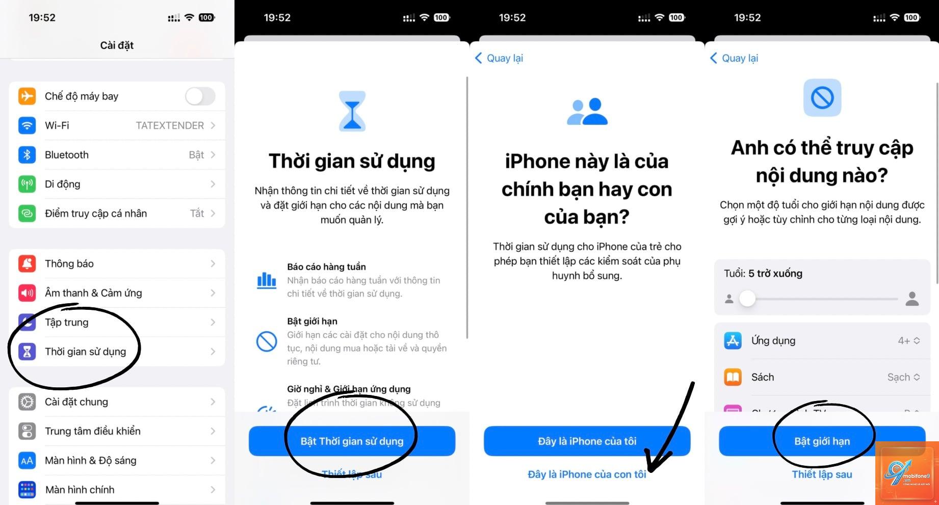 cách khóa ứng dụng cho trẻ em trên iphone - Hình 1