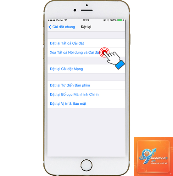cách khôi phục cài đặt iphone - Hình 3