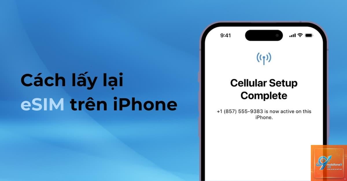 cách khôi phục esim iphone - Hình 3
