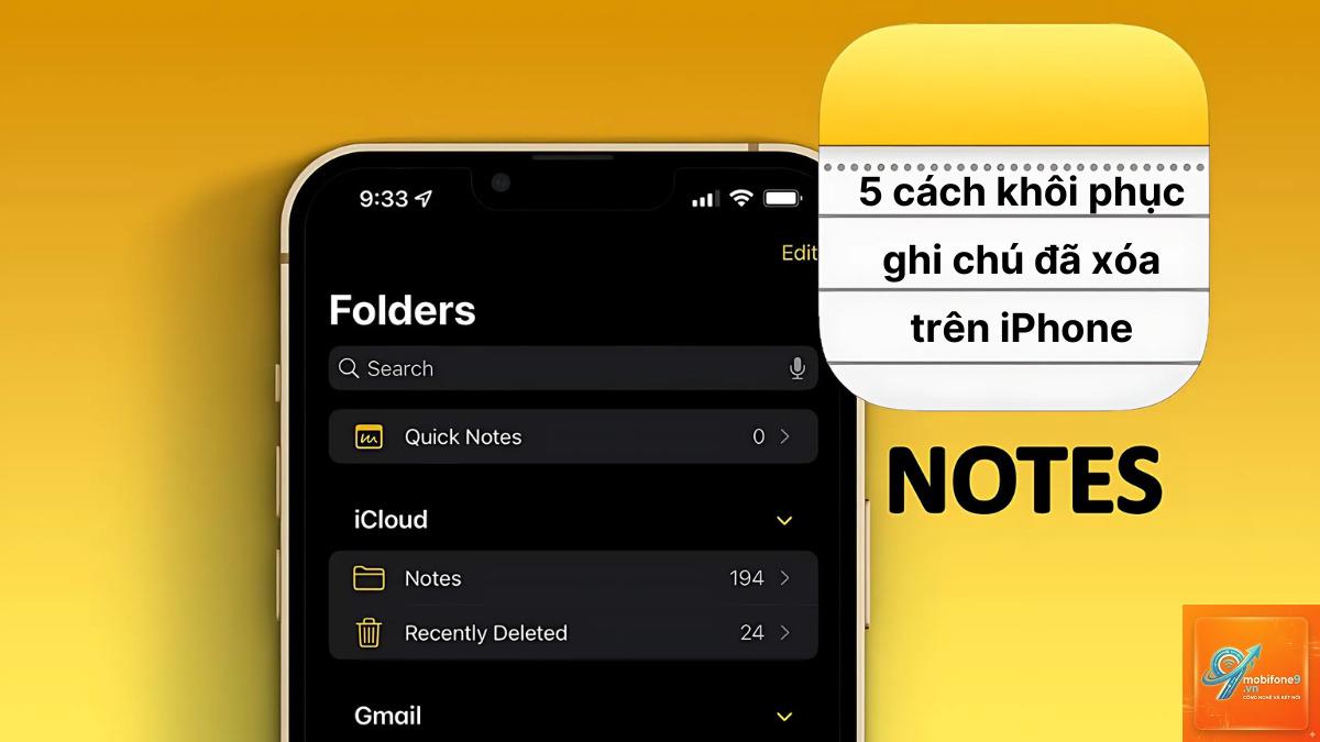 cách khôi phục ghi chú iphone - Hình 4
