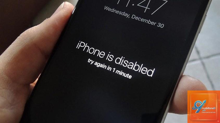 cách khôi phục iphone bị vô hiệu hóa - Hình 3