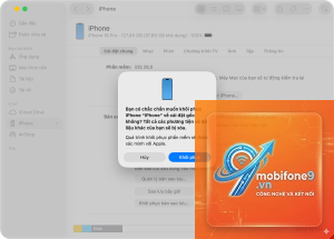 cách khôi phục iphone từ máy tính