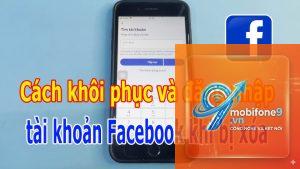 cách khôi phục tài khoản facebook trên iphone