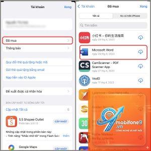 cách khôi phục ứng dụng đã xóa iphone