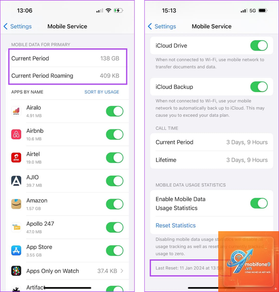 cách kiểm tra dữ liệu di động trên iPhone - Hình 3