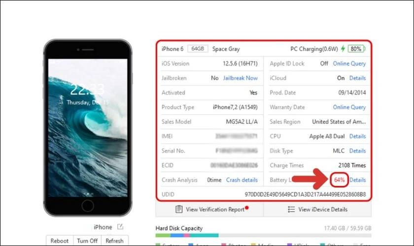 cách kiểm tra iPhone bị dựng - Hình 4
