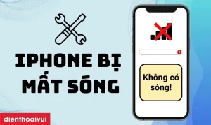 cách kiểm tra iPhone bị mất sóng