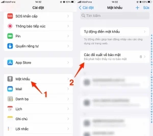 cách kiểm tra mật khẩu bị rò rỉ iphone