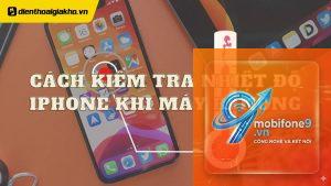 cách kiểm tra nhiệt độ iPhone