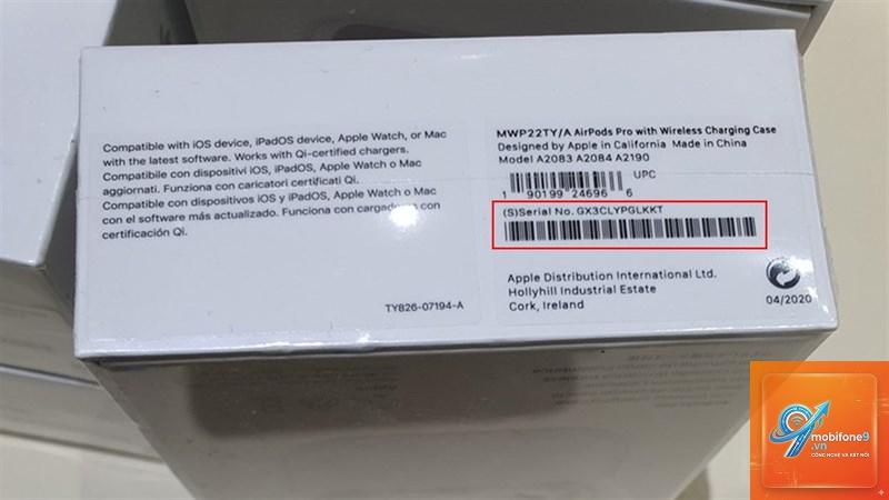 cách kiểm tra số serial airpods - Hình 4