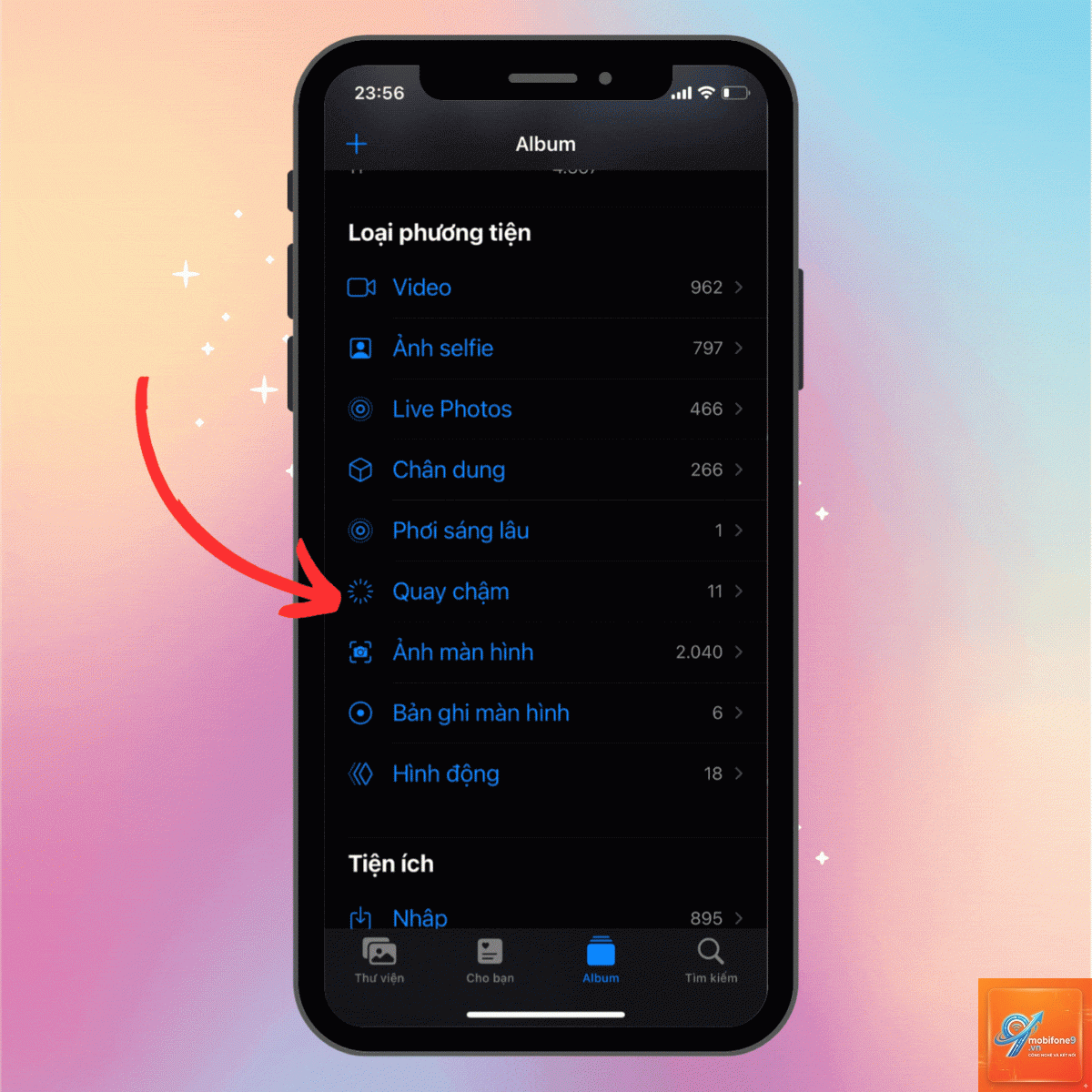 cách làm chậm video iphone - Hình 2